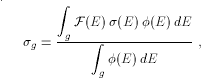 Generalized Group Integeral