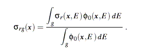 Reaction Cross Section